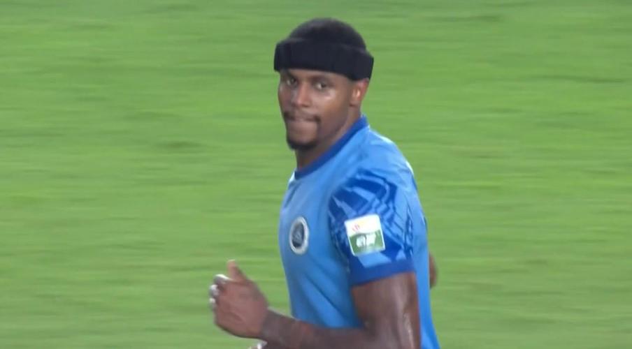 韦斯利本赛季已攻入9球，追平深圳新鹏球员单赛季中超进球纪录