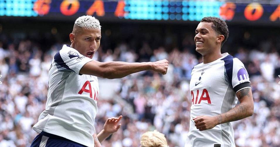 热刺客战博德闪耀首发:约翰逊、理查利森先发,帕利尼亚替补