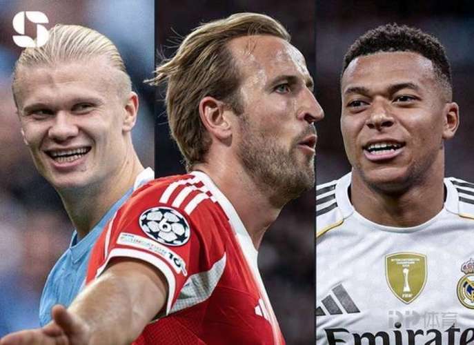 三锋争霸！凯恩、哈兰德本赛季均已22球3助 姆巴佩18球4助紧追